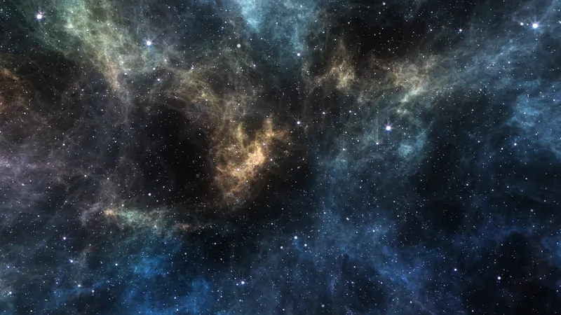 A dense field of stars encircling a wide region of empty darkness, the quiet hollowness that waits on the far side of achievement