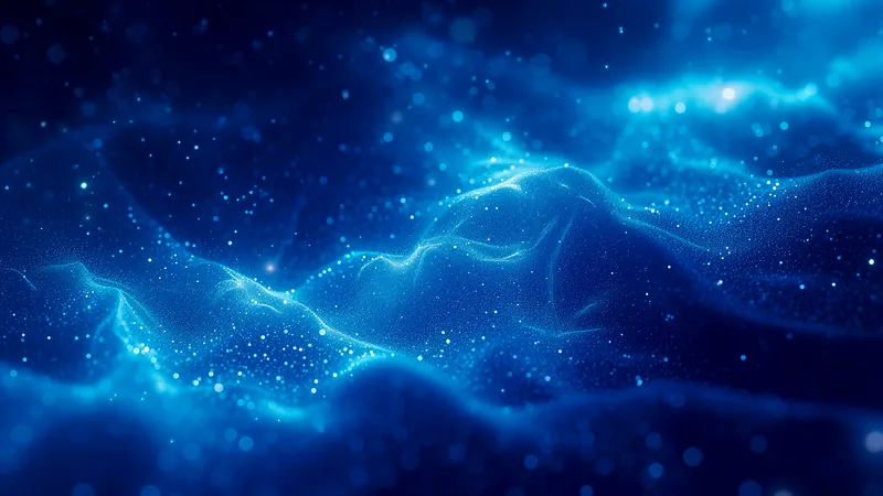 Ribbons of blue light streaming past at speed through darkness, everything near enough to touch blurred by the pace of an unexamined life